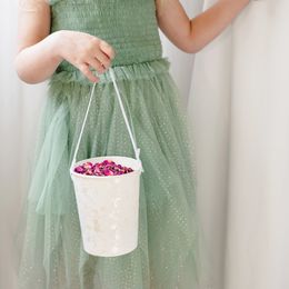 Lysbildefremvisning - Brudepikekurv for roseblader hvit