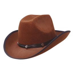 Brun Cowboyhatt