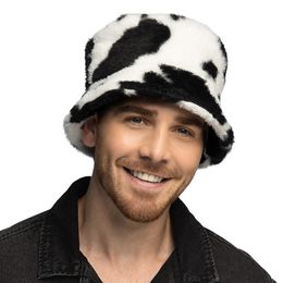 Bildspel - Bucket Hat i Fuskpäls Komönstrad