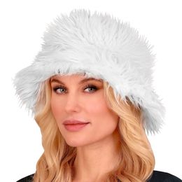 Diaesitys - Fluffy Bucket Hat Valkoinen
