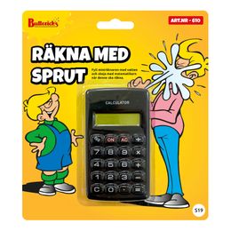 Butterick's Räkna med Sprut Skämtartikel