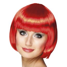 Cabaret Röd Peruk