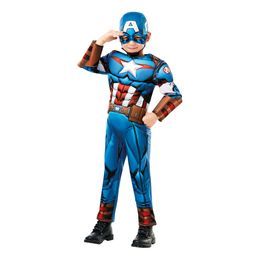 Captain America Børnekostume Deluxe