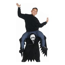 Carry Me Scream Ghost Face Barn Maskeraddräkt