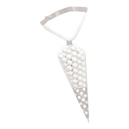 Cellofanpåsar Polka Dot Silver