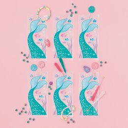 Bildspel - Cellofanpåsar Sjöjungfru