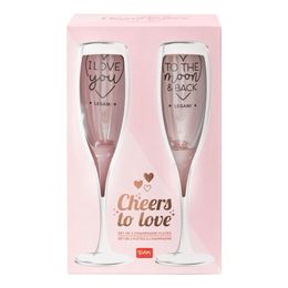 Bildspel - Champagneglas Cheers to Love