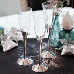 Bildspel - Champagneglas med Silverfot