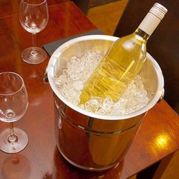 Lysbildefremvisning - Champagnespand Rustfrit Stål