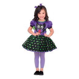 Fladdermus Klänning Barn Maskeraddräkt