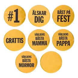 Bildspel - Chokladmedalj med Text