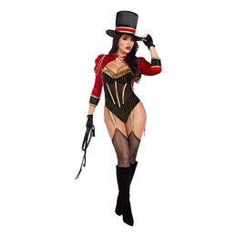 Bildspel - Cirkusdirektör Body Deluxe Maskeraddräkt