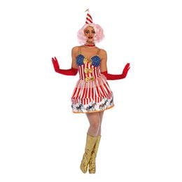 Klovn Karussel Kjole Deluxe Kostume