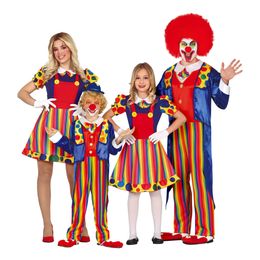 Bildspel - Clown Overall Barn Maskeraddräkt