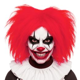 Clownperuk Röd Stor