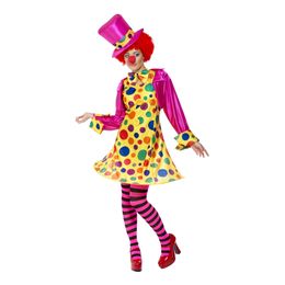 Clowntjej Maskeraddräkt
