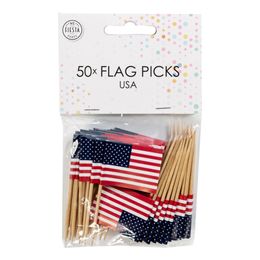 Partypicks Flaggor USA