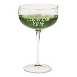 Bildspel - Cocktailglas Set King & Queen