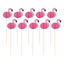 Lysbildefremvisning - Cocktailpinner Flamingo Paradise