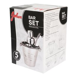Lysbildefremvisning - Cocktailsæt Deluxe i Rustfrit Stål