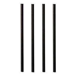 Cocktailsugerør af Pap Sort