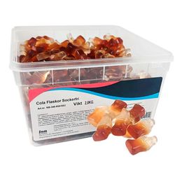 Colaflaskor Sockerfri Storpack