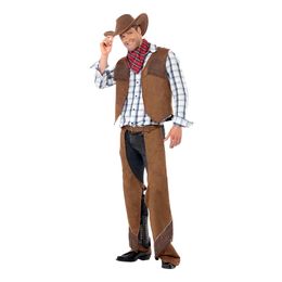 Lysbildefremvisning - Cowboy Brun Kostyme