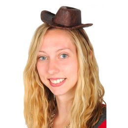 Cowboyhatt Brun Mini