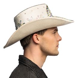 Bildspel - Cowboyhatt Crystal Beige