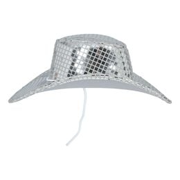 Lysbildefremvisning - Cowboyhat Disco Sølv