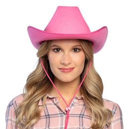 Lysbildefremvisning - Cowboyhatt Rodeo Rosa