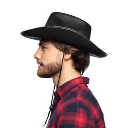 Bildspel - Cowboyhatt Rodeo Svart