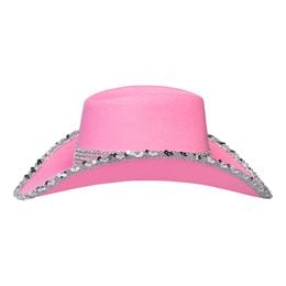 Lysbildefremvisning - Cowboyhatt Rosa