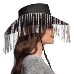 Lysbildefremvisning - Cowboyhat Showgirl Sort