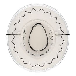 Bildspel - Cowboyhatt Silver med Sömmar