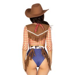 Bildspel - Cowgirl Deluxe Maskeraddräkt