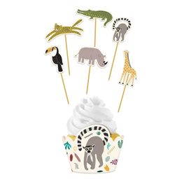 Cupcake Kit Zoo Party