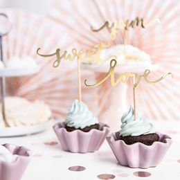 Lysbildefremvisning - Cupcake Toppers Love