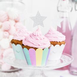 Bildspel - Cupcake Wrappers Unicorn