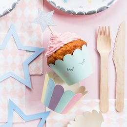 Bildspel - Cupcake Wrappers Unicorn