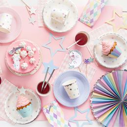 Bildspel - Cupcake Wrappers Unicorn