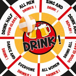 Bildspel - Darttavla Drink Maskeraddräkt