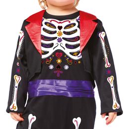 Bildspel - Day of the Dead Bebis Maskeraddräkt