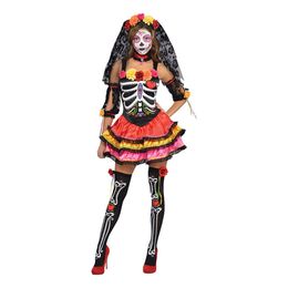 Day of the Dead Dam Maskeraddräkt