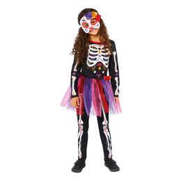 Diaesitys - Day of the Dead Mekko Lasten Naamiaisasu