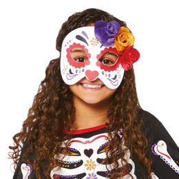 Diaesitys - Day of the Dead Mekko Lasten Naamiaisasu