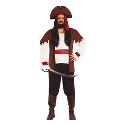 De Sju Haven Pirat Plus-size Maskeraddräkt
