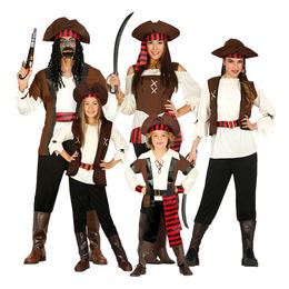 Bildspel - De Sju Haven Pirat Pojke Maskeraddräkt