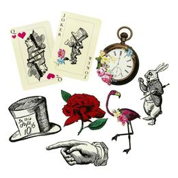 Dekorationer Stora Alice Wonderland