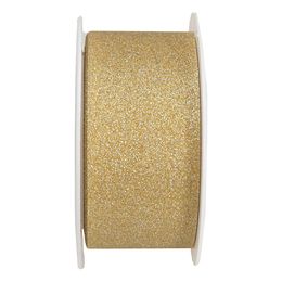 Dekorationsband Guld Glitter